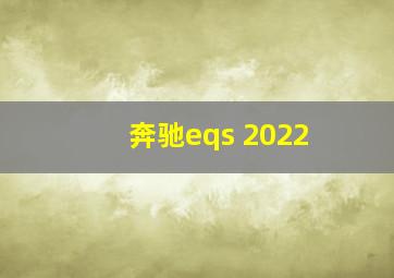 奔驰eqs 2022